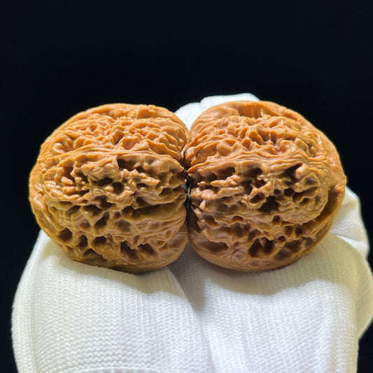 The "Spherical Round" Nanjiangstone Masterpiece Pair | 43.0mm x 43.0mm | NJS-1201C - ThePatinaProject