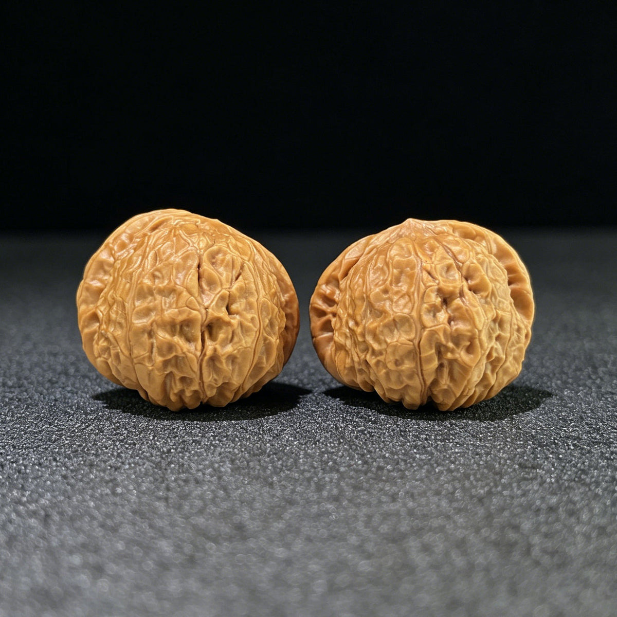 The "Squat Pumpkin" (Nan Gua Dun) Deep-Bellied Giant Pair | 44.0mm x 45.0mm | NGD-802 - ThePatinaProject
