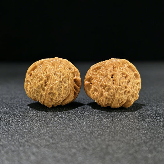 The "Squat Pumpkin" (Nan Gua Dun) Deep-Bellied Hand-Stimulator | 40.0mm x 43.0mm | NGD-804 - ThePatinaProject