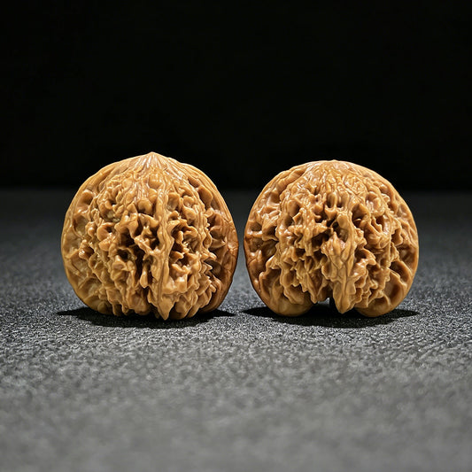 The "Starry Sky" (Man Tian Xing) Ergonomic Robust Pair | 39.0mm x 36.0mm | MTX-902 - ThePatinaProject