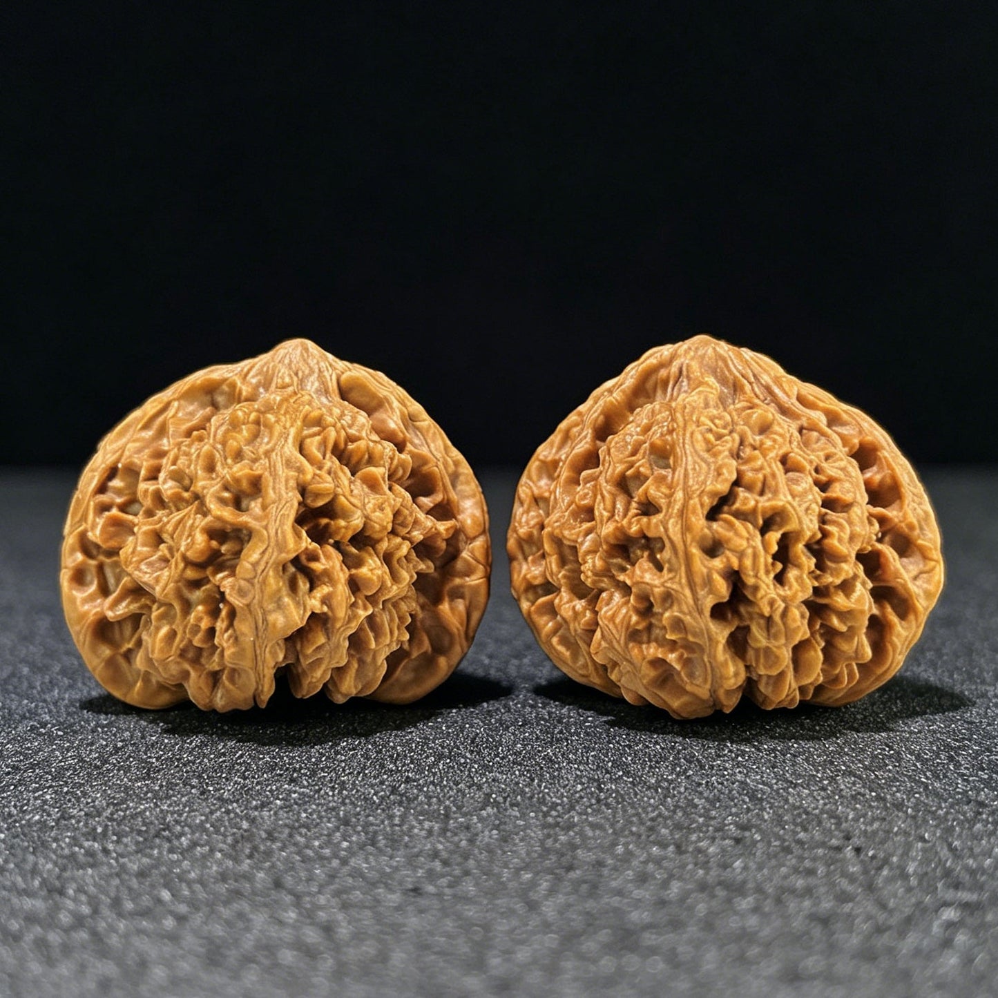 The "Starry Sky" (Man Tian Xing) Premium Wide-Belly Lion Head Pair | 43.0mm x 41.0mm | MTX-1001 - ThePatinaProject