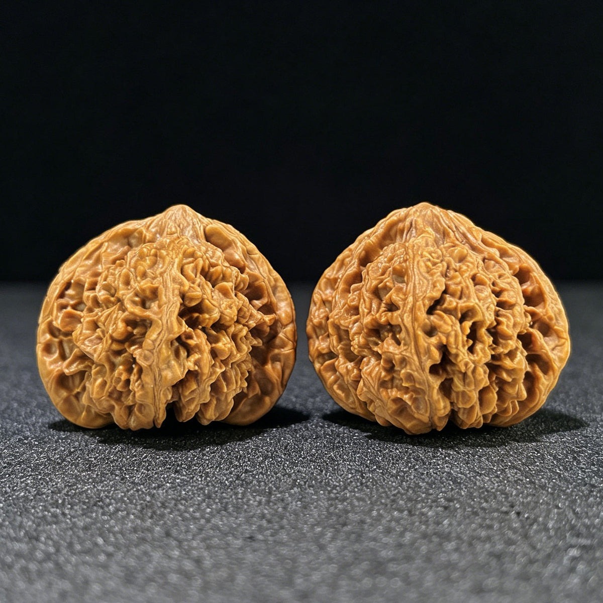 The "Starry Sky" (Man Tian Xing) Premium Wide-Belly Lion Head Pair | 43.0mm x 41.0mm | MTX-1001 - ThePatinaProject