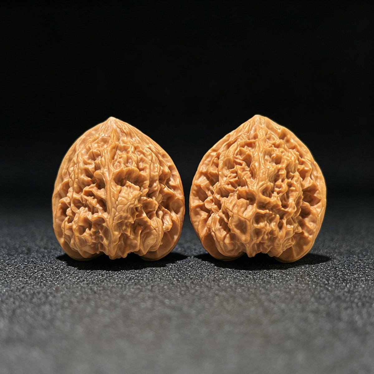 The "Starry Sky" (Man Tian Xing) Select Miniature Balanced Pair | 39.0mm x 37.0mm | Compact Shou Nian Format | MTX-1102 - ThePatinaProject