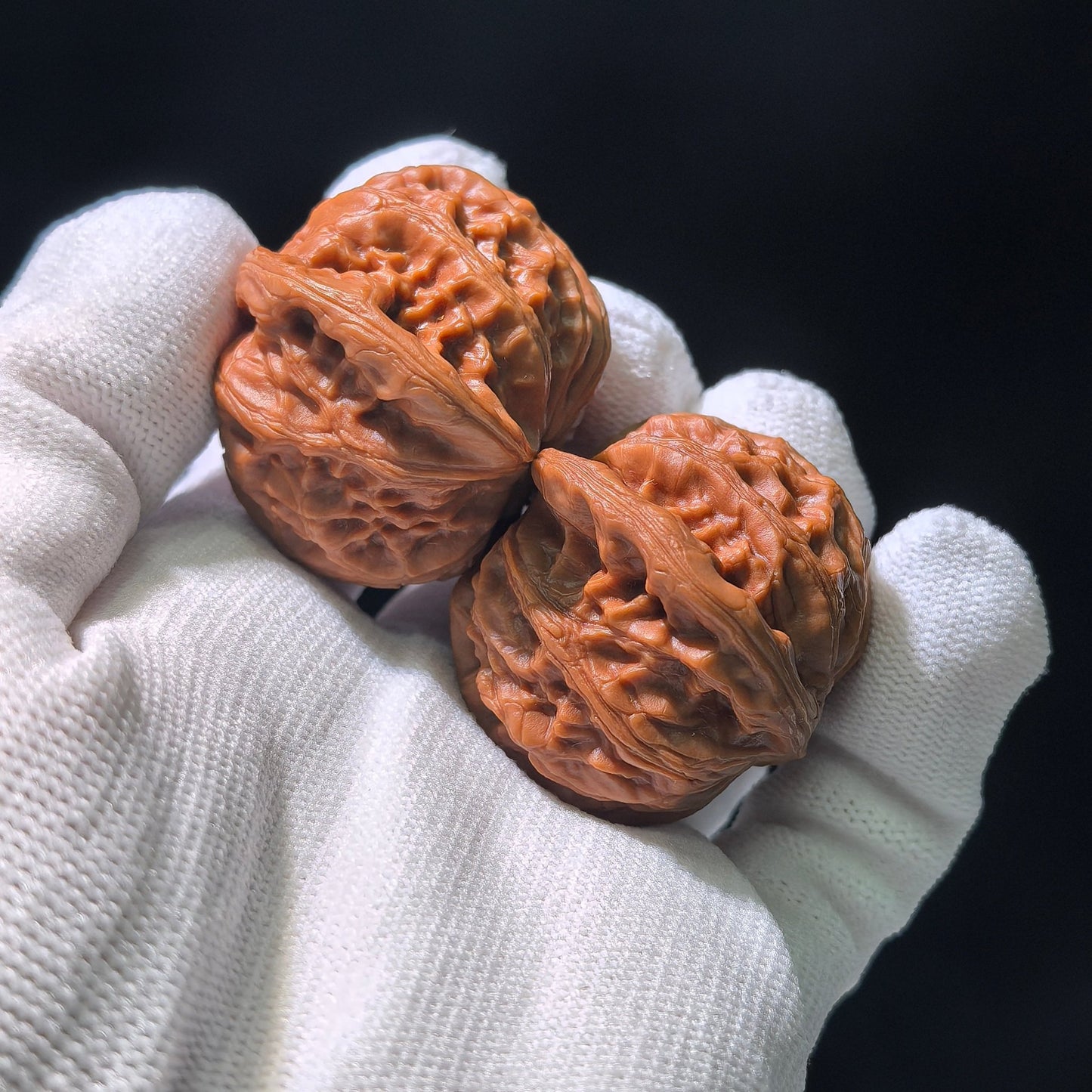 The "Taihang Dragon Pearl" (Tai Hang Long Zhu) Boutique Giant Pair | 41.0mm x 39.0mm | TXLZ-1201C - ThePatinaProject