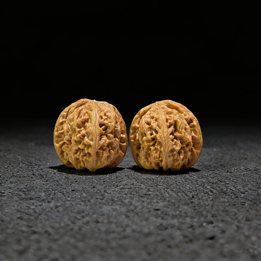 The "Thick Ridge" (Cu Jin) Pair | 40.0mm x 40.0mm | CJ-601 - ThePatinaProject