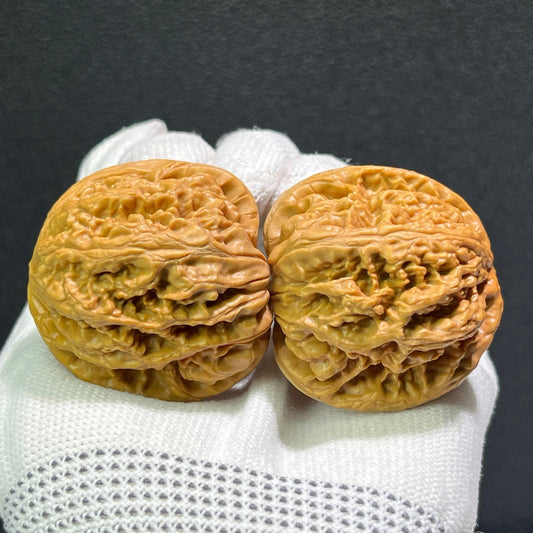The "Thick Ridge" (Cu Jin) Pair | 40.0mm x 40.0mm | CJ-601 - ThePatinaProject