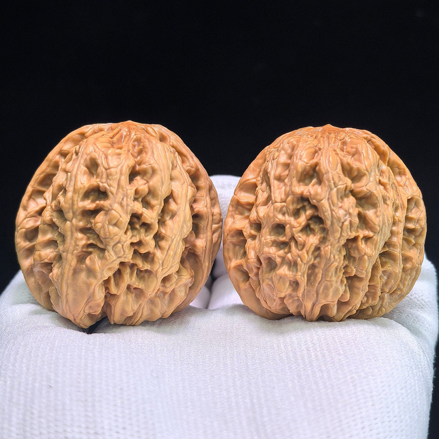 The "Thick Ridge" (Cu Jin) Pair | 43.0mm x 41.0mm | CJ-802 - ThePatinaProject