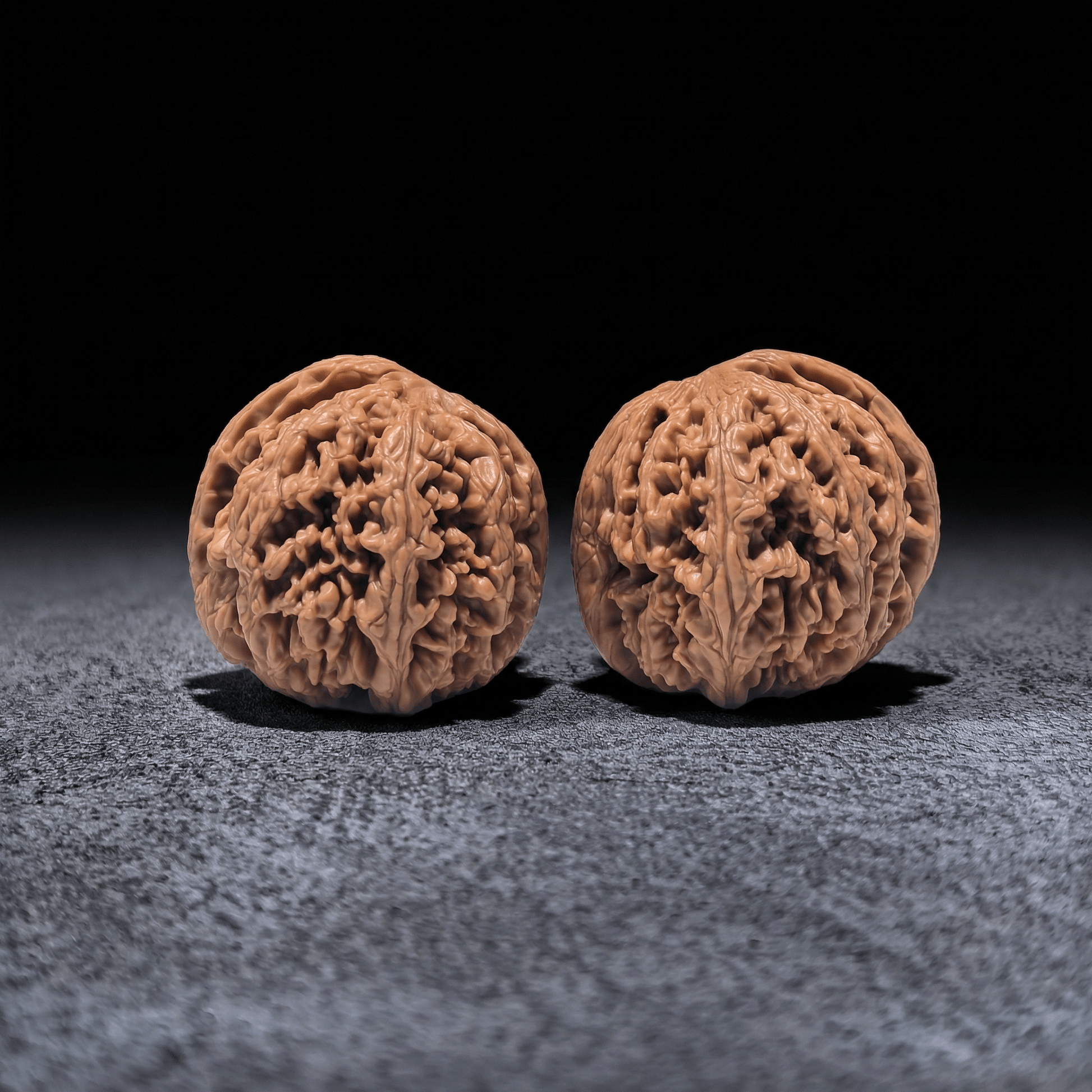 The "Thick Ridge - Smooth Sailing" (Cu Jin - Yi Fan Feng Shun) Pair | 40.0mm x 42.0mm | CJ-404 - ThePatinaProject
