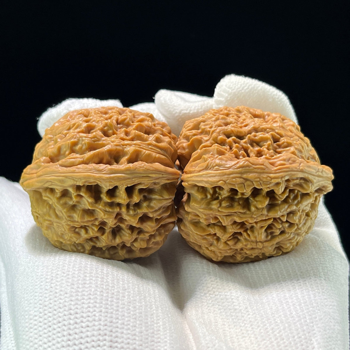 The "Three-Ribbed Mercedes" Nanjiangshi (NJS) Triangular Stance Pair | 40.0mm x 40.0mm | NJS-808 - ThePatinaProject