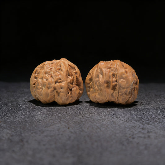 The "Toad Frog" (Ha Ma Wa) Pair | 36.0mm x 36.0mm | W-513 - ThePatinaProject