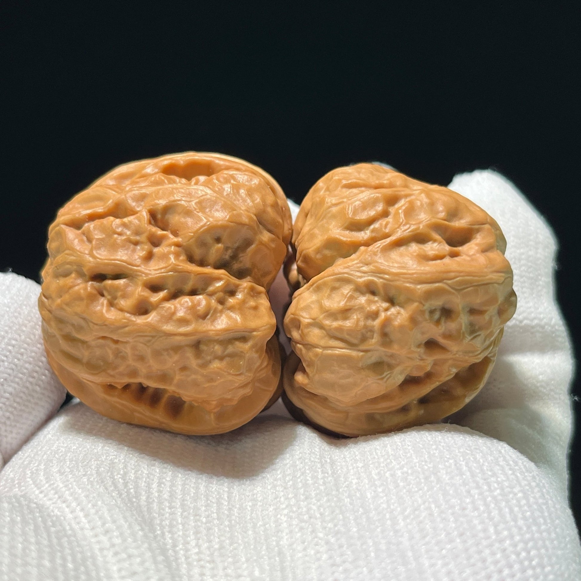 The "Toad Head" (Ha Ma Tou) Pair | 36.0mm x 38.0mm | W-811 - ThePatinaProject