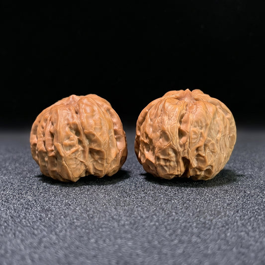 The "Toad Head" (Ha Ma Tou) Pair | 36.0mm x 39.0mm | HMT-404 - ThePatinaProject