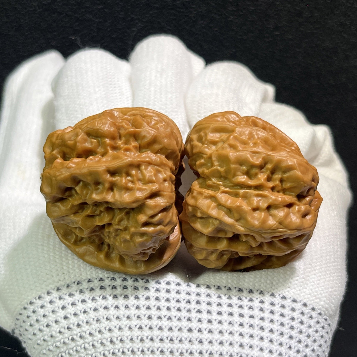 The "Toad Head" (Ha Ma Tou) Pair | 36.0mm x 39.0mm | HMT-405 - ThePatinaProject