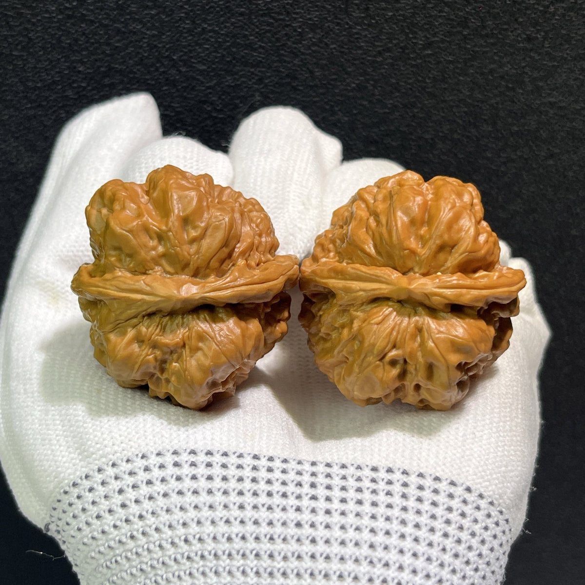 The "Toad Head" (Ha Ma Tou) Pair | 36.0mm x 39.0mm | HMT-405 - ThePatinaProject