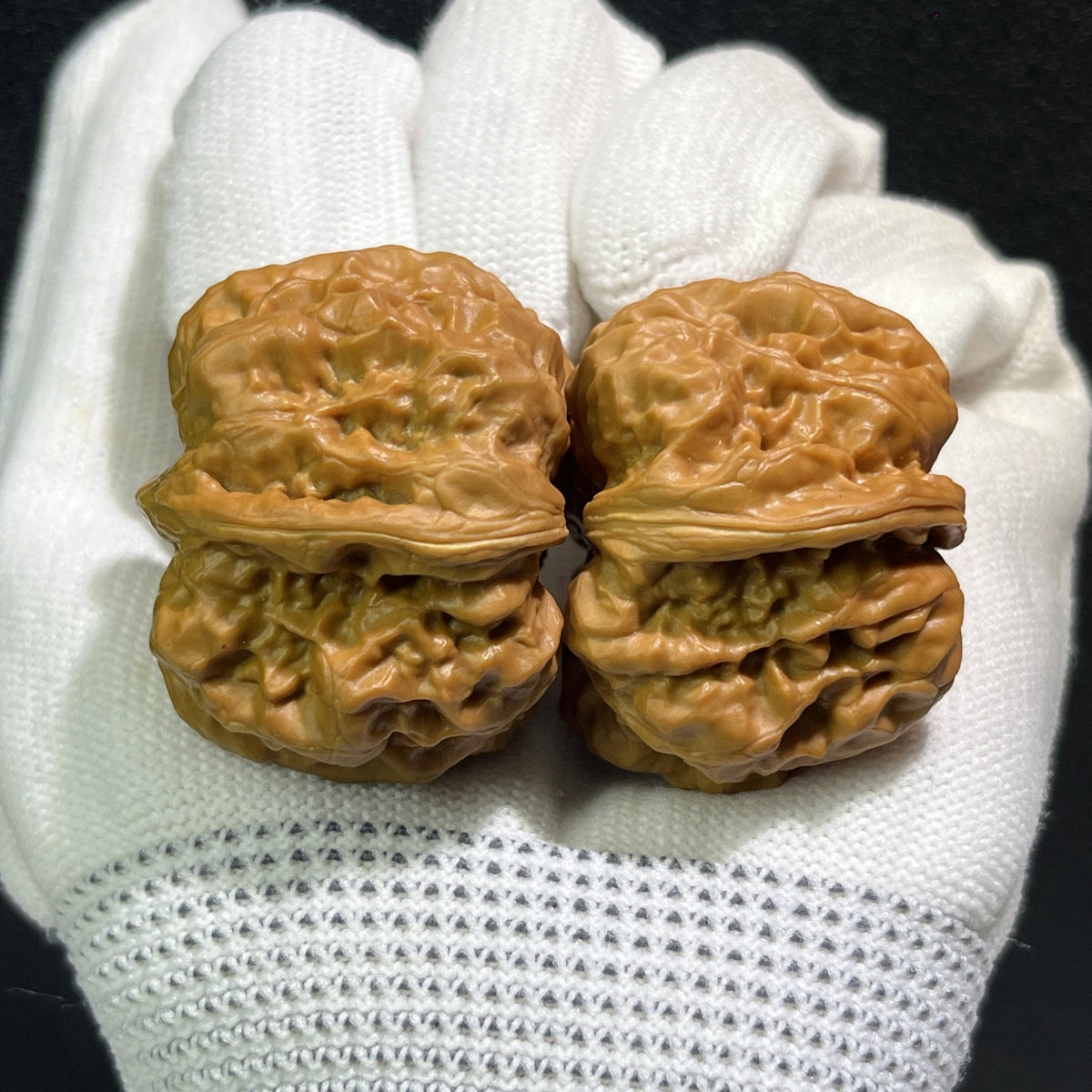 The "Toad Head" (Ha Ma Tou) Pair | 36.0mm x 39.0mm | HMT-405 - ThePatinaProject