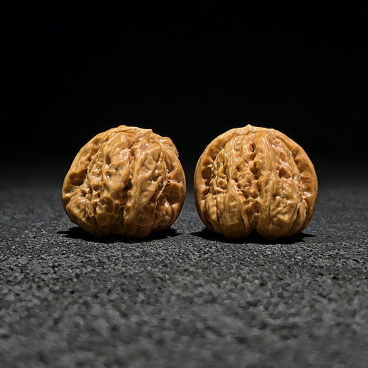 The "Toad Head" (Ha Ma Tou) Pair | 36.0mm x 40.0mm | W-602 - ThePatinaProject