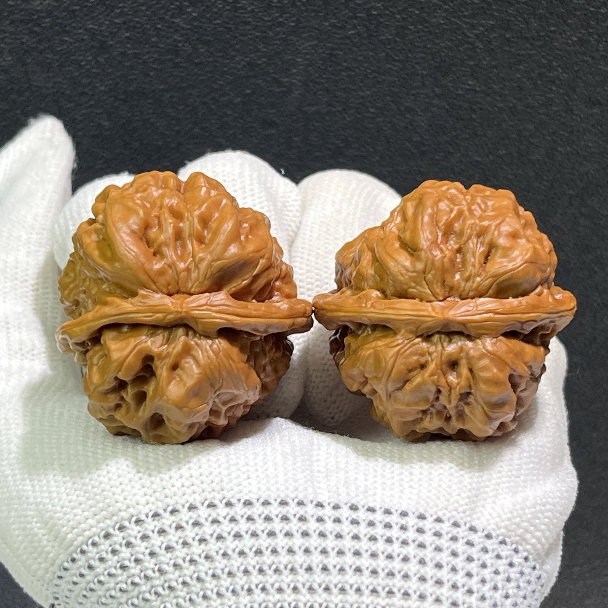 The "Toad Head" (Ha Ma Tou) Pair | 37.0mm x 39.0mm | HMT-406 - ThePatinaProject