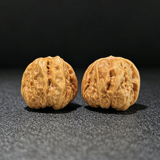 The "Toad Head" (Ha Ma Tou) Premium Deep-Belly Pair | 34.0mm x 38.0mm | W-1008 - ThePatinaProject
