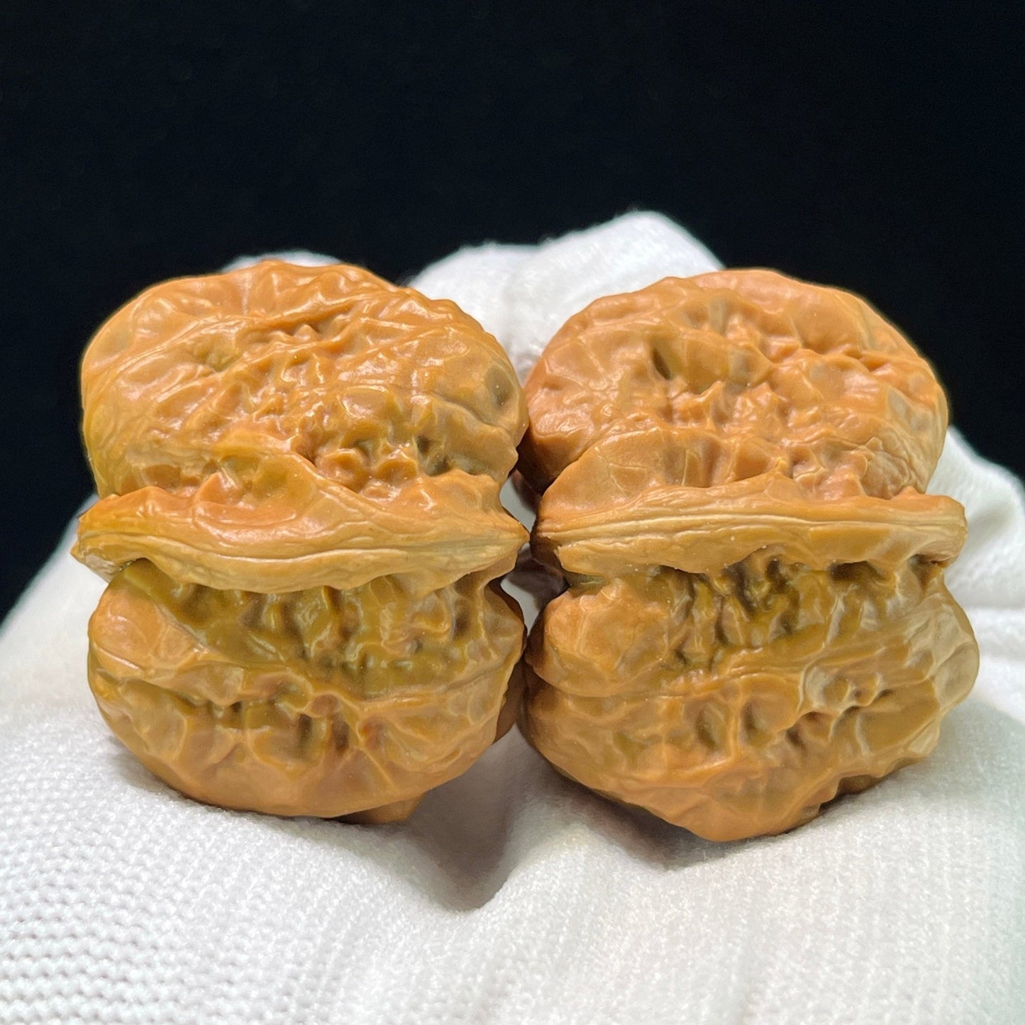 The "Toad Head" (Ha Ma Tou) Premium Deep-Belly Pair | 34.0mm x 38.0mm | W-1008 - ThePatinaProject