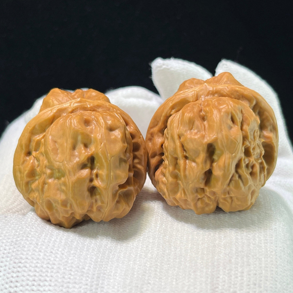 The "Toad Head" (Ha Ma Tou) Premium Deep-Belly Pair | 34.0mm x 38.0mm | W-1008 - ThePatinaProject