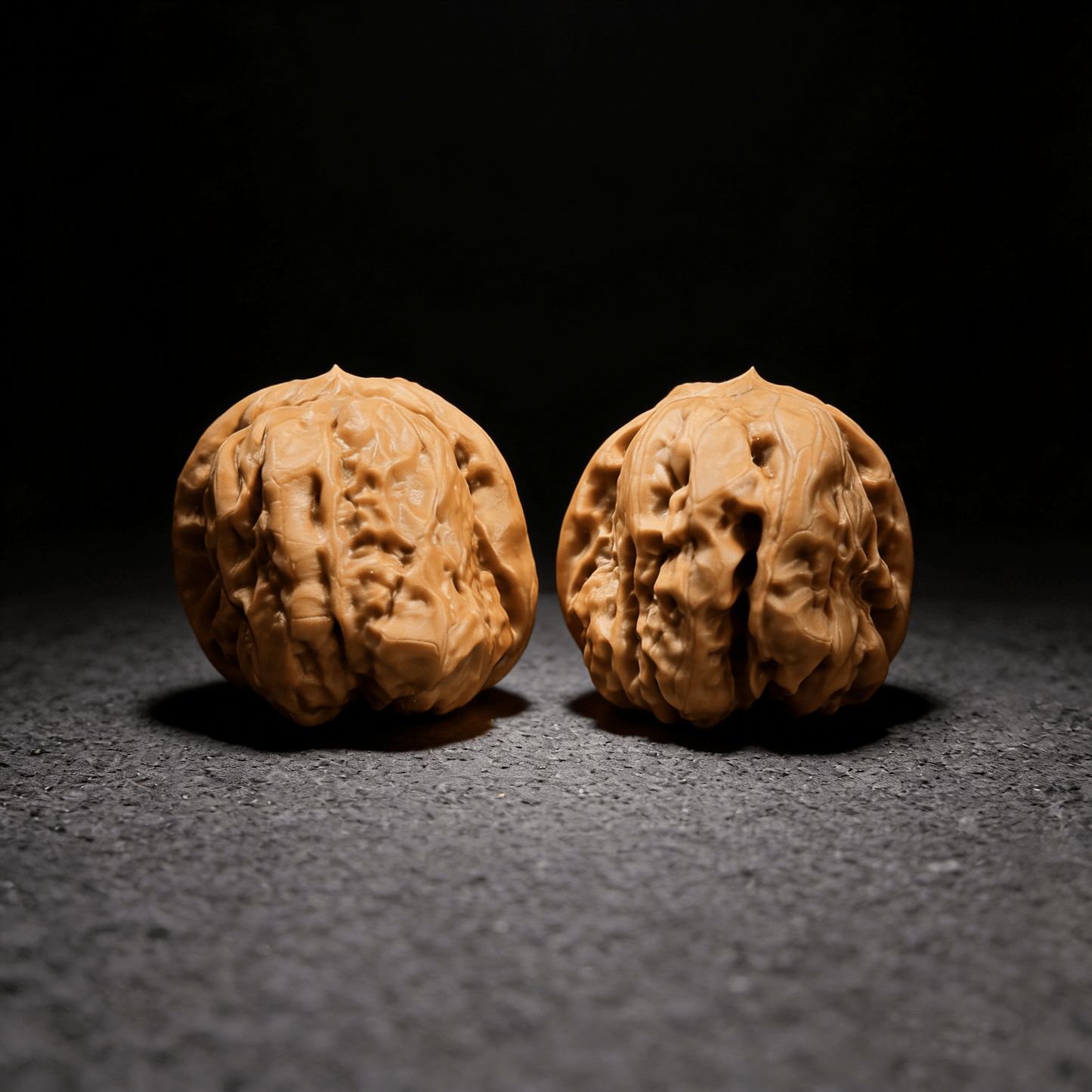 The "Toad Head" (Ha Ma Tou) – Rare Flat-Base Silhouette & Earthy Rugged Texture | 35mm Matched Pair - ThePatinaProject