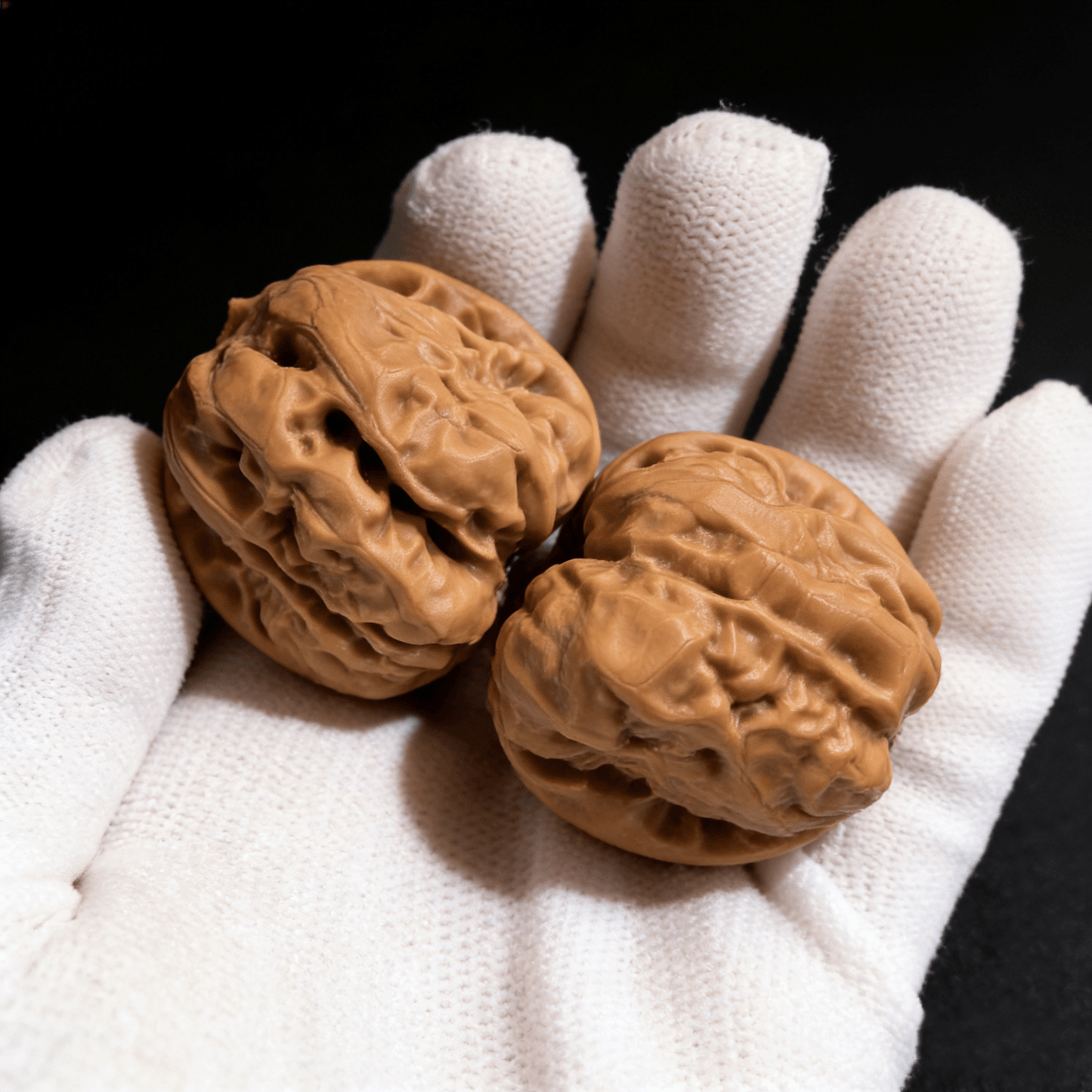 The "Toad Head" (Ha Ma Tou) – Rare Flat-Base Silhouette & Earthy Rugged Texture | 35mm Matched Pair - ThePatinaProject