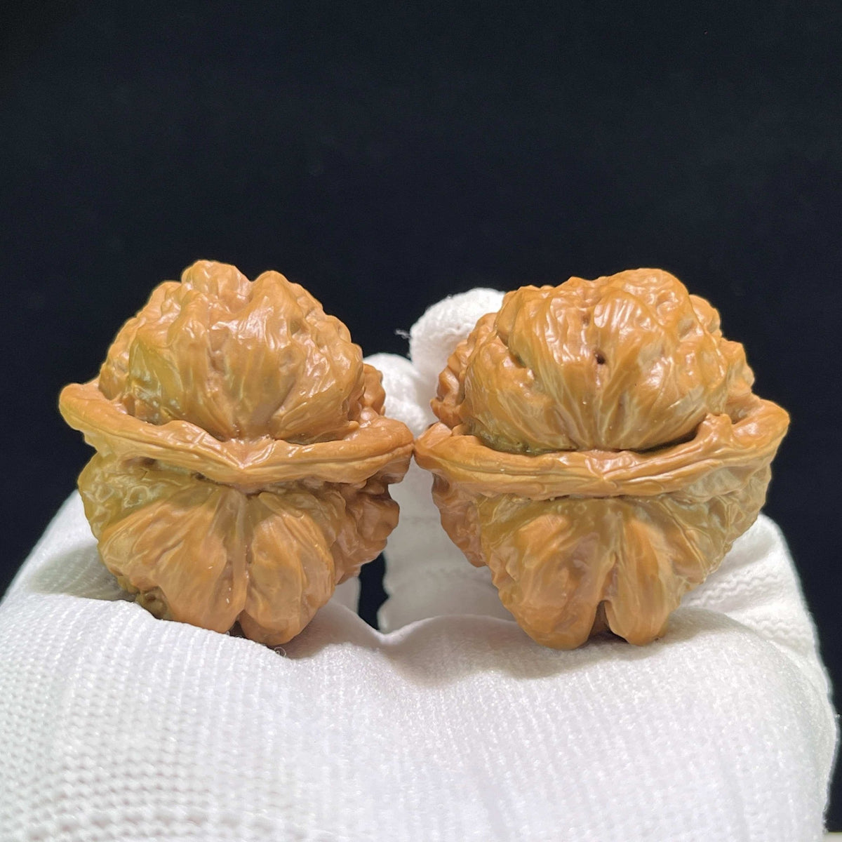 The "Toad Head" (Ha Ma Tou) Robust Balanced Pair | 38.0mm x 37.0mm | HMT-901 - ThePatinaProject