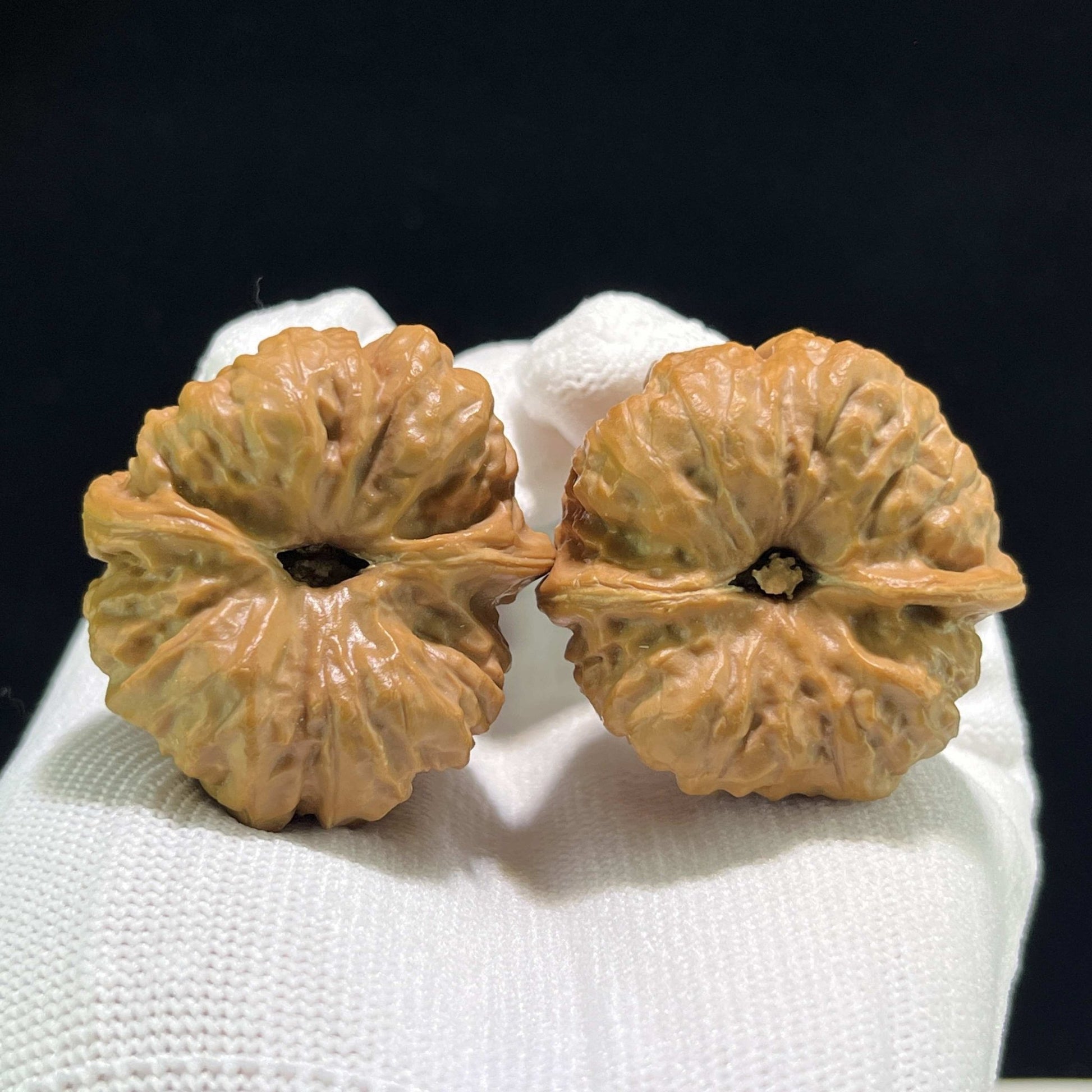 The "Toad Head" (Ha Ma Tou) Robust Balanced Pair | 38.0mm x 37.0mm | HMT-901 - ThePatinaProject