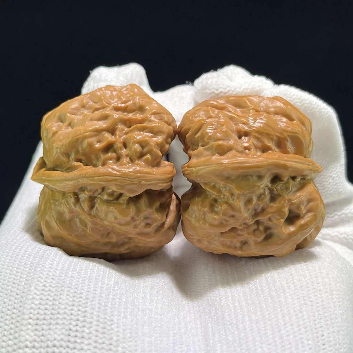 The "Toad Head" (Ha Ma Tou) Robust Balanced Pair | 38.0mm x 37.0mm | HMT-901 - ThePatinaProject