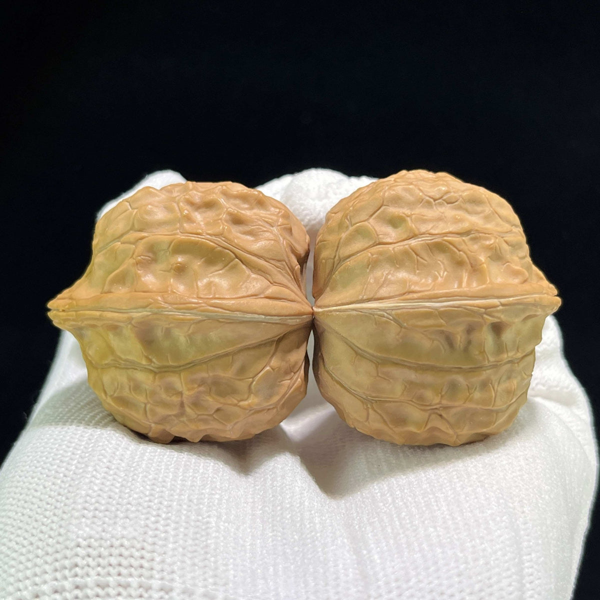The "Tortoise Shell" (Gui Jia Wen) Full-Bellied Pocket Pair | 32.0mm x 37.0mm | GUI-801 - ThePatinaProject