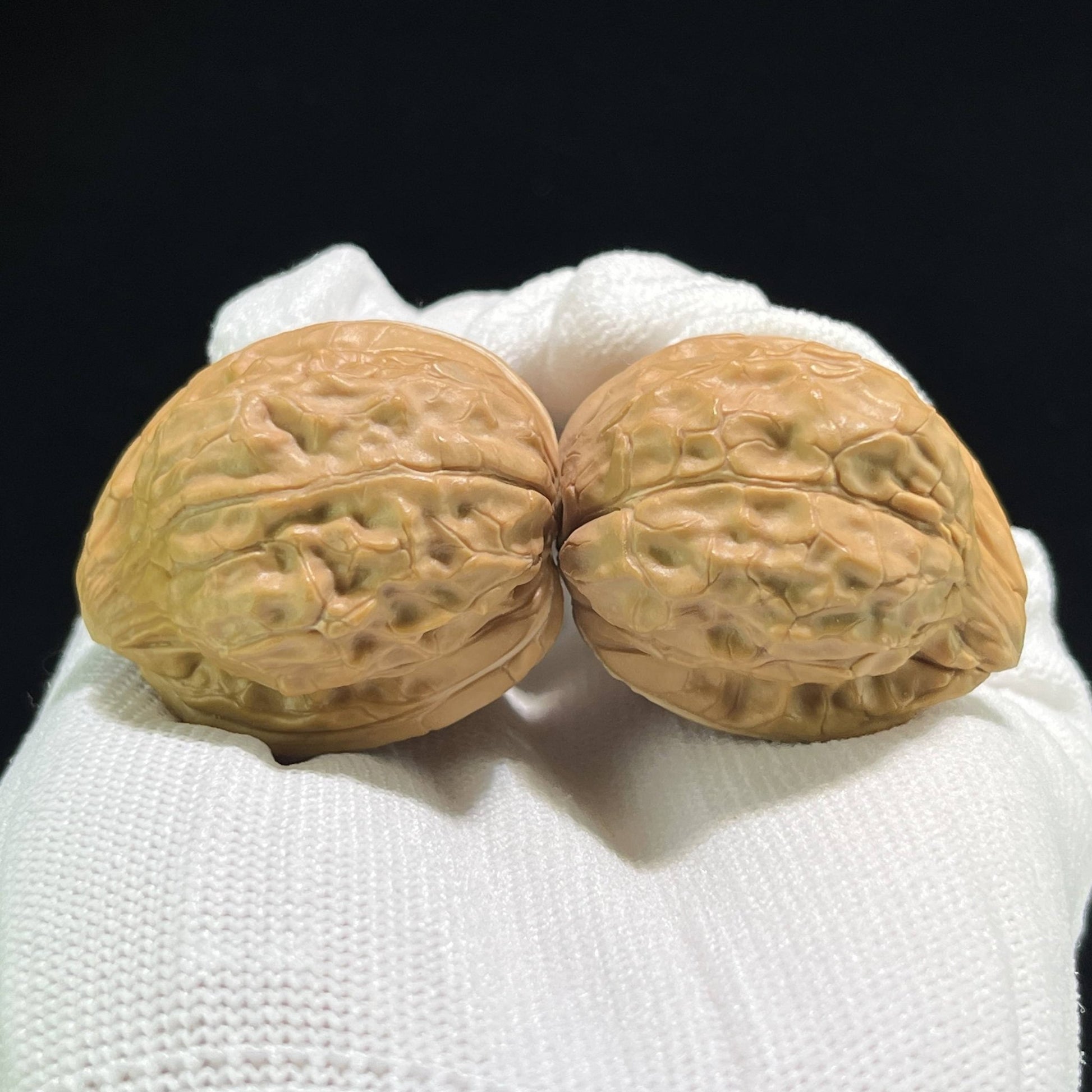 The "Tortoise Shell" (Gui Jia Wen) Full-Bellied Pocket Pair | 32.0mm x 37.0mm | GUI-801 - ThePatinaProject