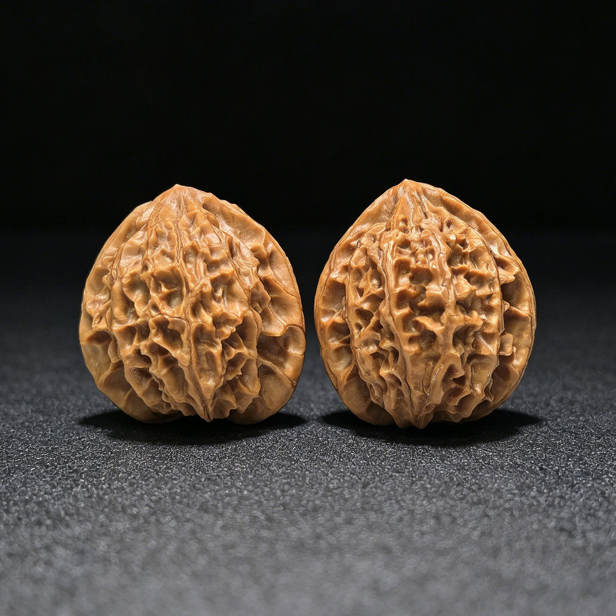 The "Traditional Lantern" (Deng Long) Premium Ribbed Pair | 38.0mm x 36.0mm | DL-1402 - ThePatinaProject