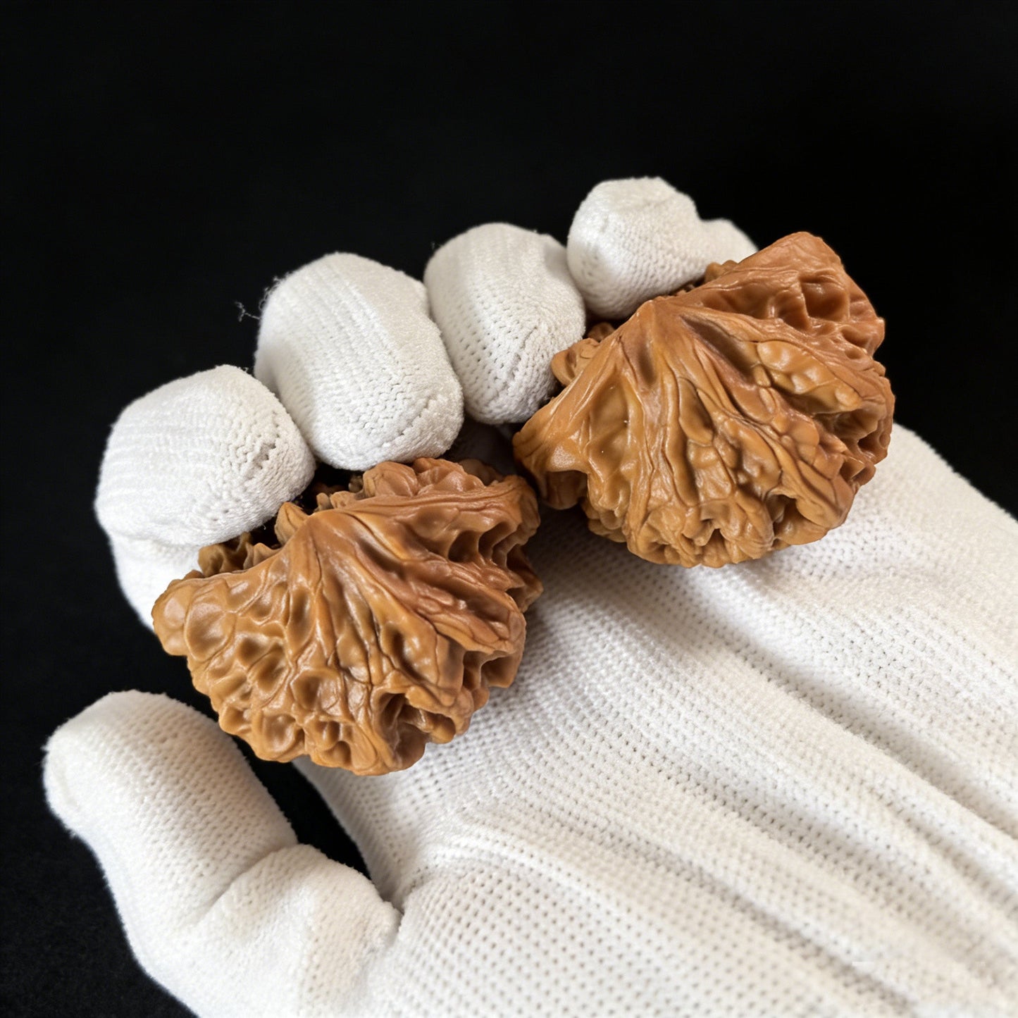 The "Treasure Bowl Snake Head" (Jubaopen Shetou) Pair | 30.0mm x 40.0mm | JBPST-01 - ThePatinaProject