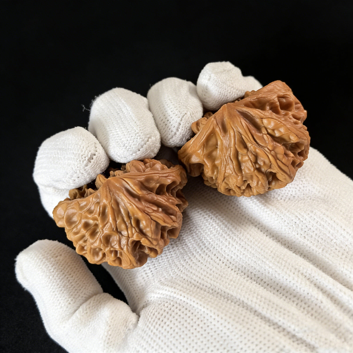The "Treasure Bowl Snake Head" (Jubaopen Shetou) Pair | 30.0mm x 40.0mm | JBPST-01 - ThePatinaProject