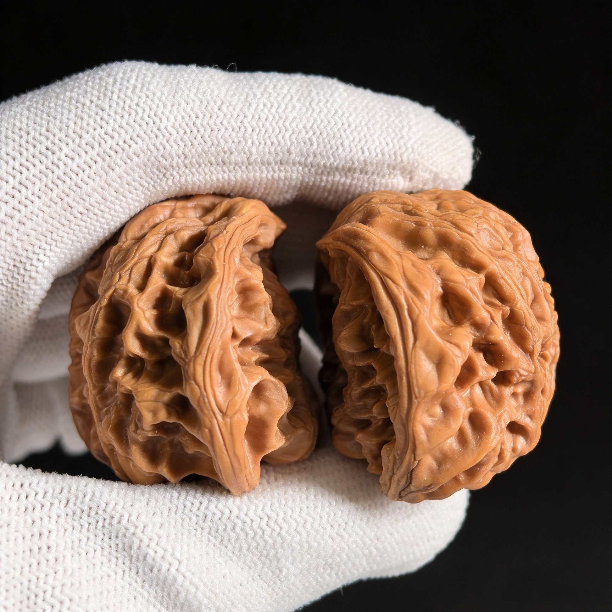 The "Treasure Bowl Snake Head" (Jubaopen Shetou) Pair | 30.0mm x 40.0mm | JBPST-01 - ThePatinaProject