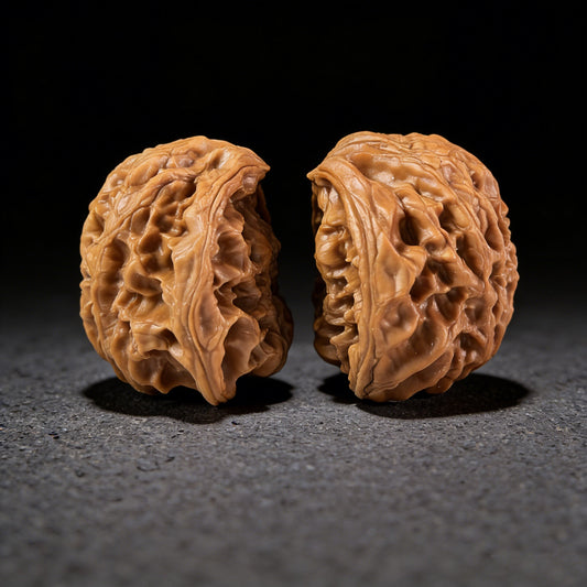 The "Treasure Bowl Snake Head" (Jubaopen Shetou) Pair | 30.0mm x 40.0mm | JBPST-01 - ThePatinaProject