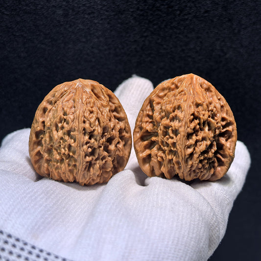 The "Triangle Nan Jiang Shi" Pair | 39.0mm x 37.0mm | NJS-409 - ThePatinaProject
