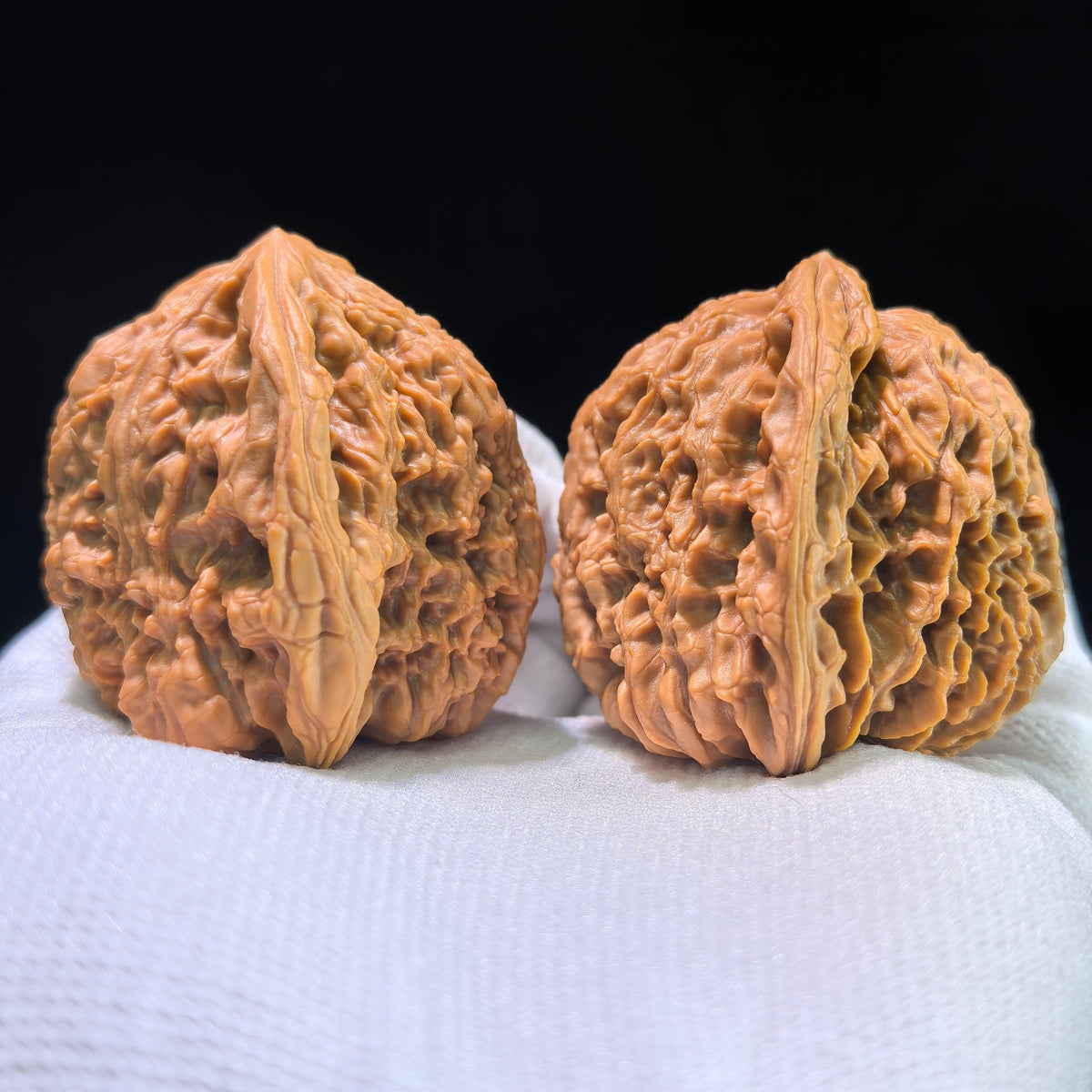 The "Trigon Nanjiangstone" Rare Three-Ridge Collector Pair | 41.0mm x 41.0mm | NJS-1204C - ThePatinaProject