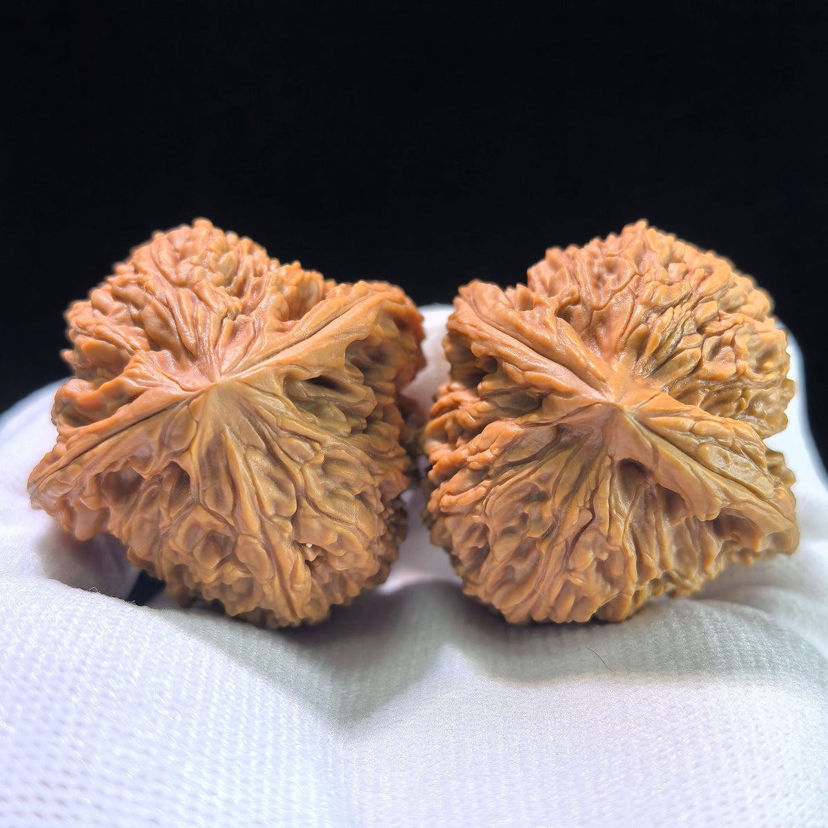 The "Trigon Nanjiangstone" Rare Three-Ridge Collector Pair | 41.0mm x 41.0mm | NJS-1204C - ThePatinaProject