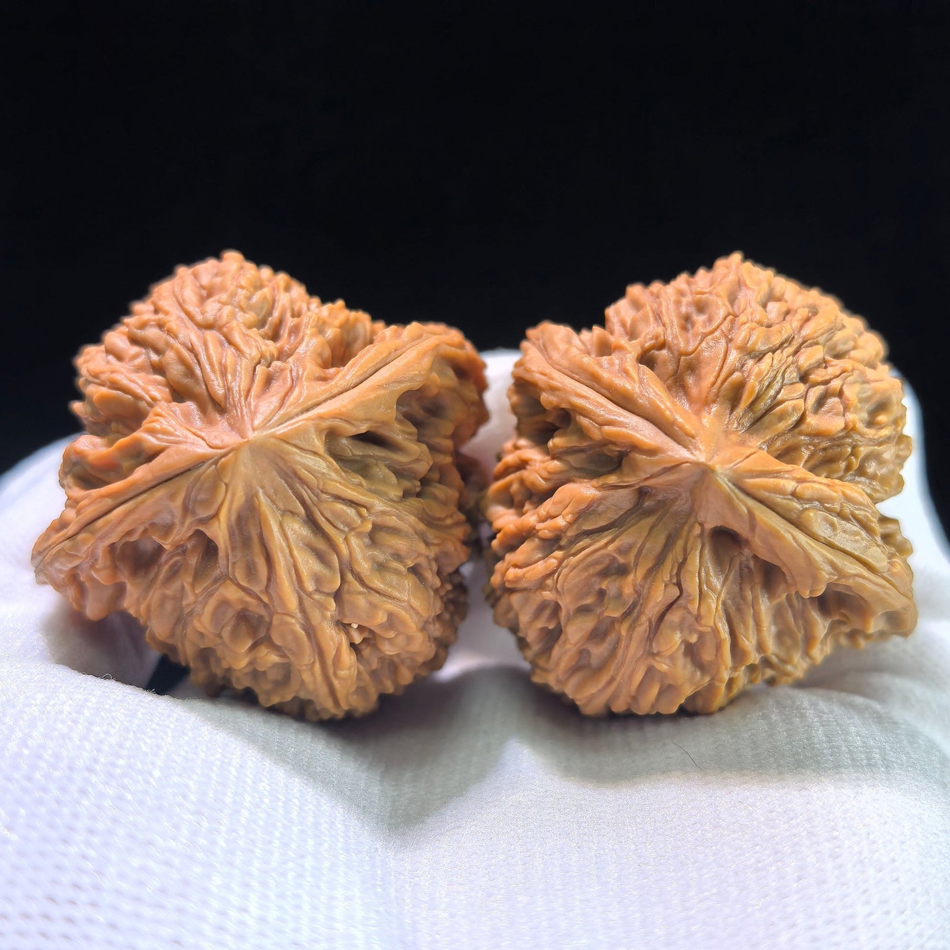 The "Trigon Nanjiangstone" Rare Three-Ridge Collector Pair | 41.0mm x 41.0mm | NJS-1204C - ThePatinaProject