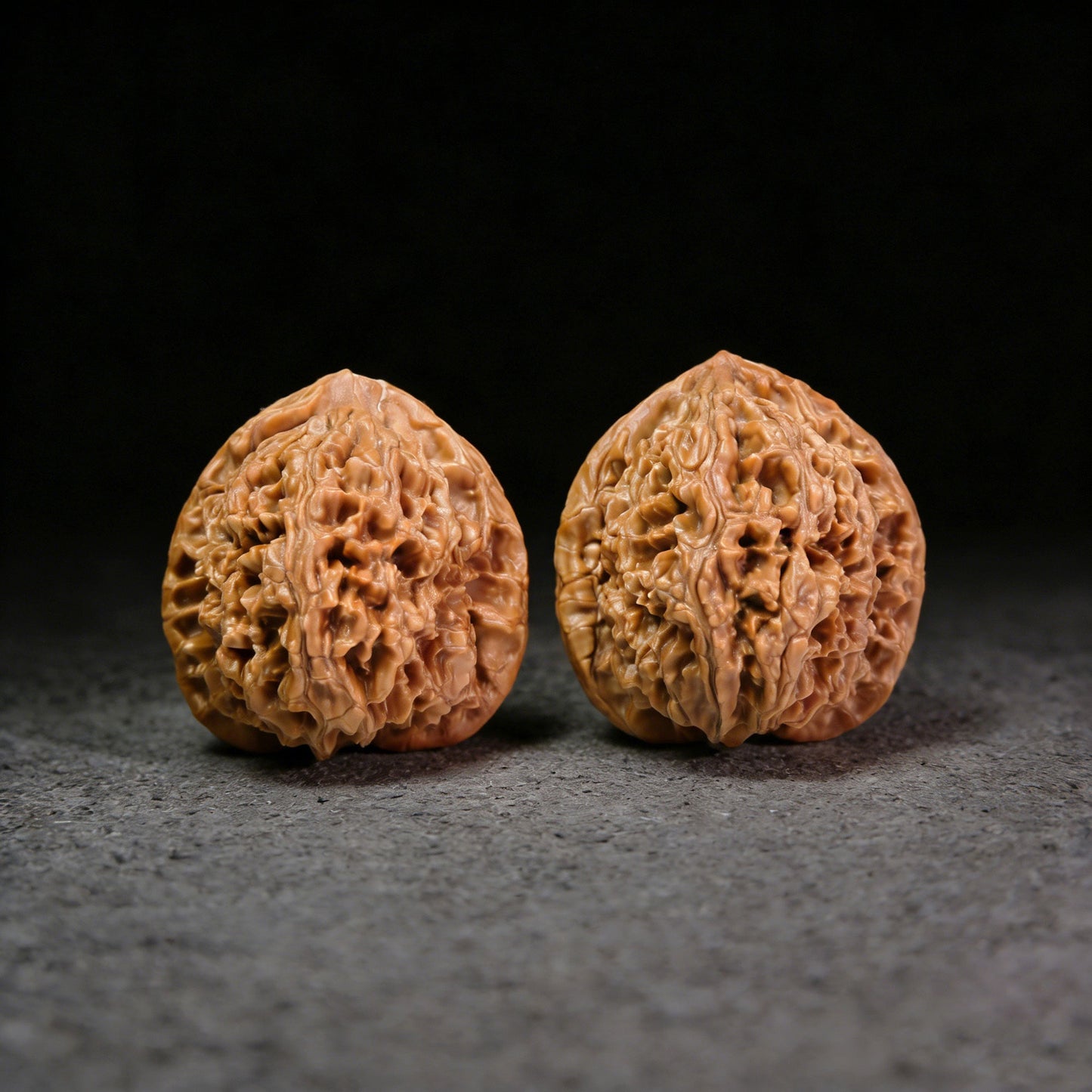 The "Water Dragon Pattern" (Shui Long Wen) Pair | Collector Grade | 42.0mm x 44.0mm | SLW-401C - ThePatinaProject