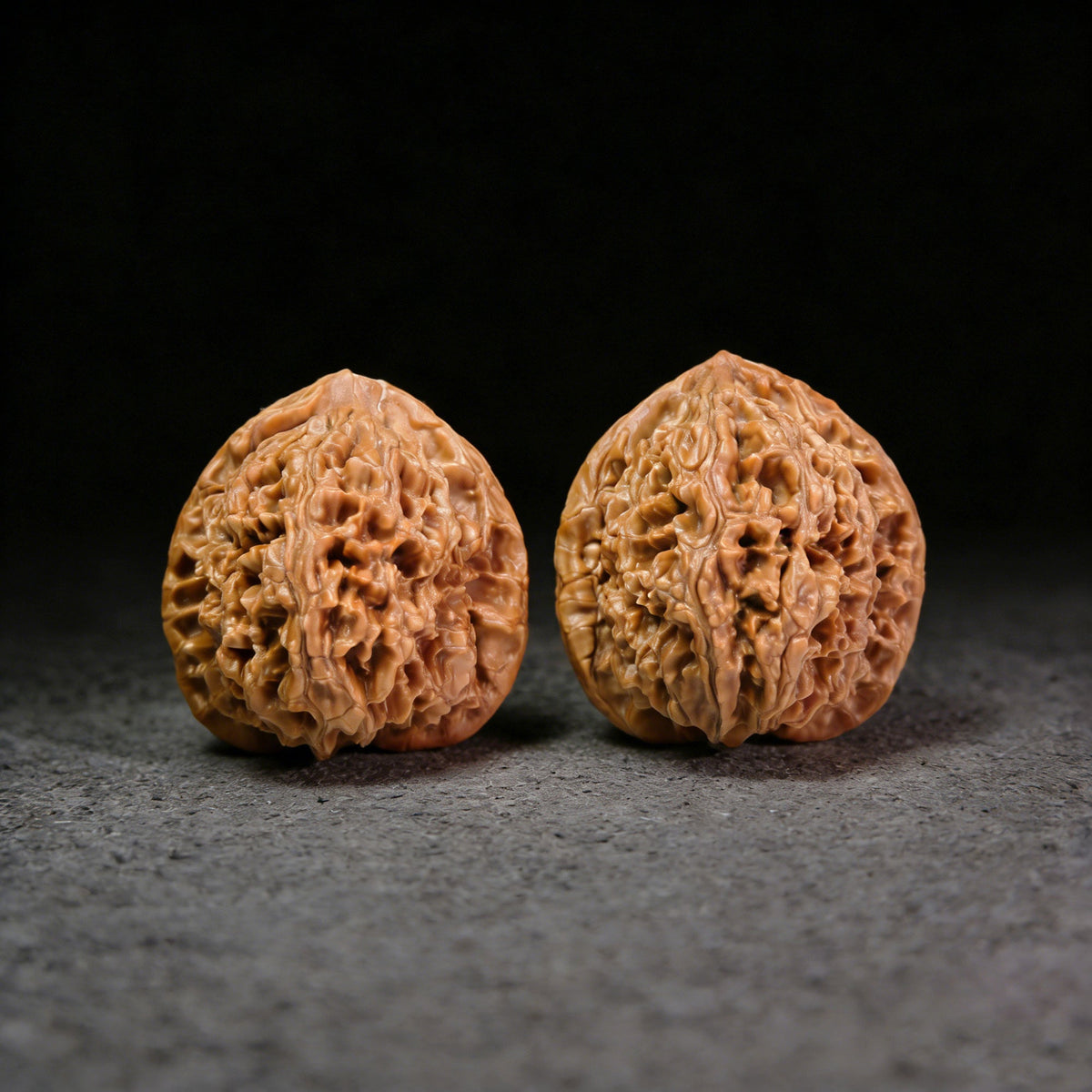 The "Water Dragon Pattern" (Shui Long Wen) Pair | Collector Grade | 42.0mm x 44.0mm | SLW-401C - ThePatinaProject