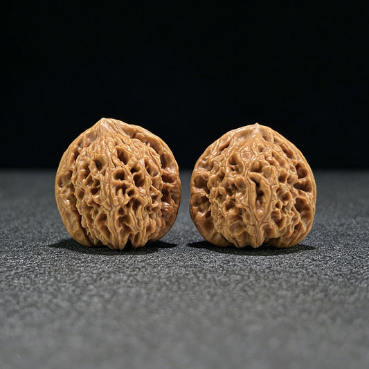 The "Water Dragon Vein" (Shui Long Wen) Balanced Robust Pair | 39.0mm x 39.0mm | SLW-801 - ThePatinaProject