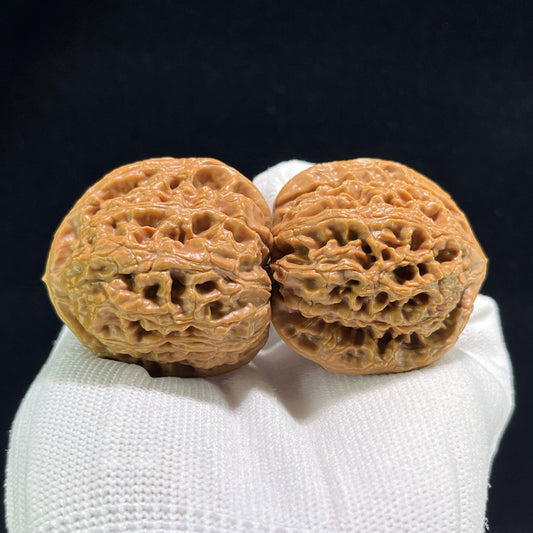 The "Water Dragon Vein" (Shui Long Wen) Balanced Robust Pair | 39.0mm x 39.0mm | SLW-801 - ThePatinaProject