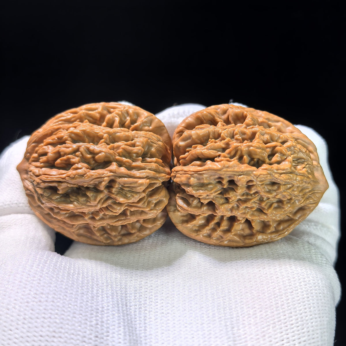 The "Wheat Ear" Tiger Head (Maisui Hutou) Matched Pair | 39.0mm x 38.0mm | MSHT-1203C - ThePatinaProject