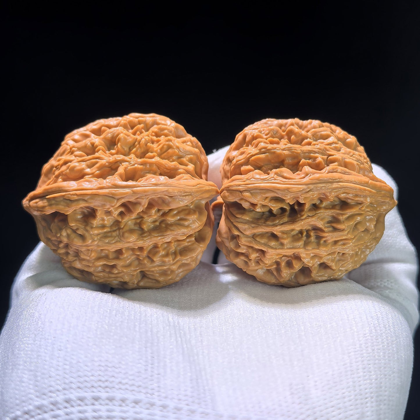The "Wheat Ear" Tiger Head (Maisui Hutou) Matched Pair | 43.0mm x 42.0mm | MSHT-1204C - ThePatinaProject