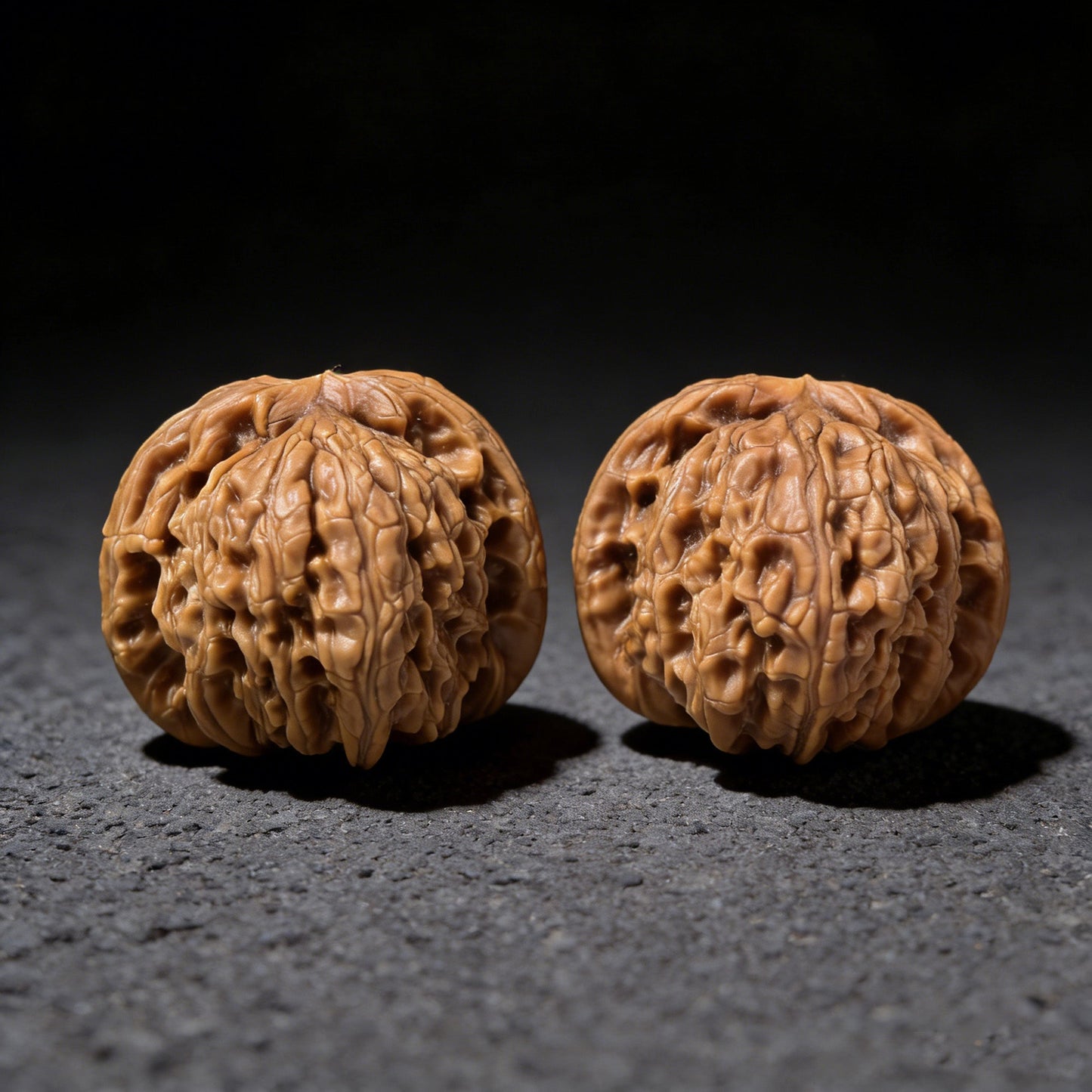 The "White Lion" (Bai Shi Zi) Pair | 37.0mm x 36.0mm | BSJ-1002 - ThePatinaProject