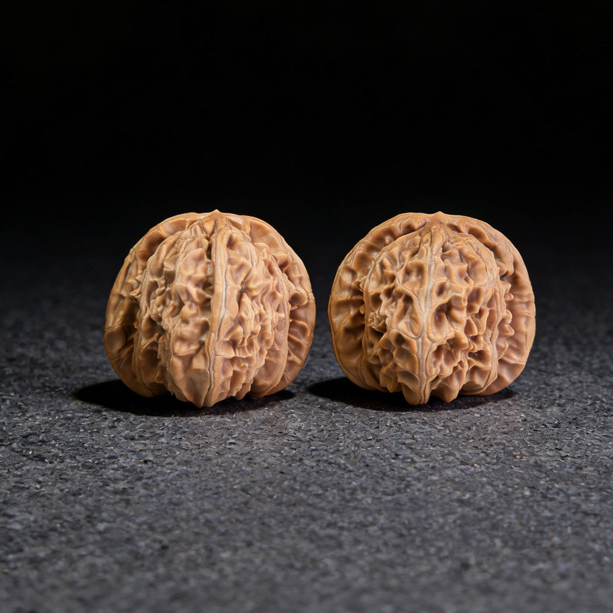 The "White Lion" (Bai Shi Zi) Pair | 40.0mm x 39.0mm | BSJ-405 - ThePatinaProject