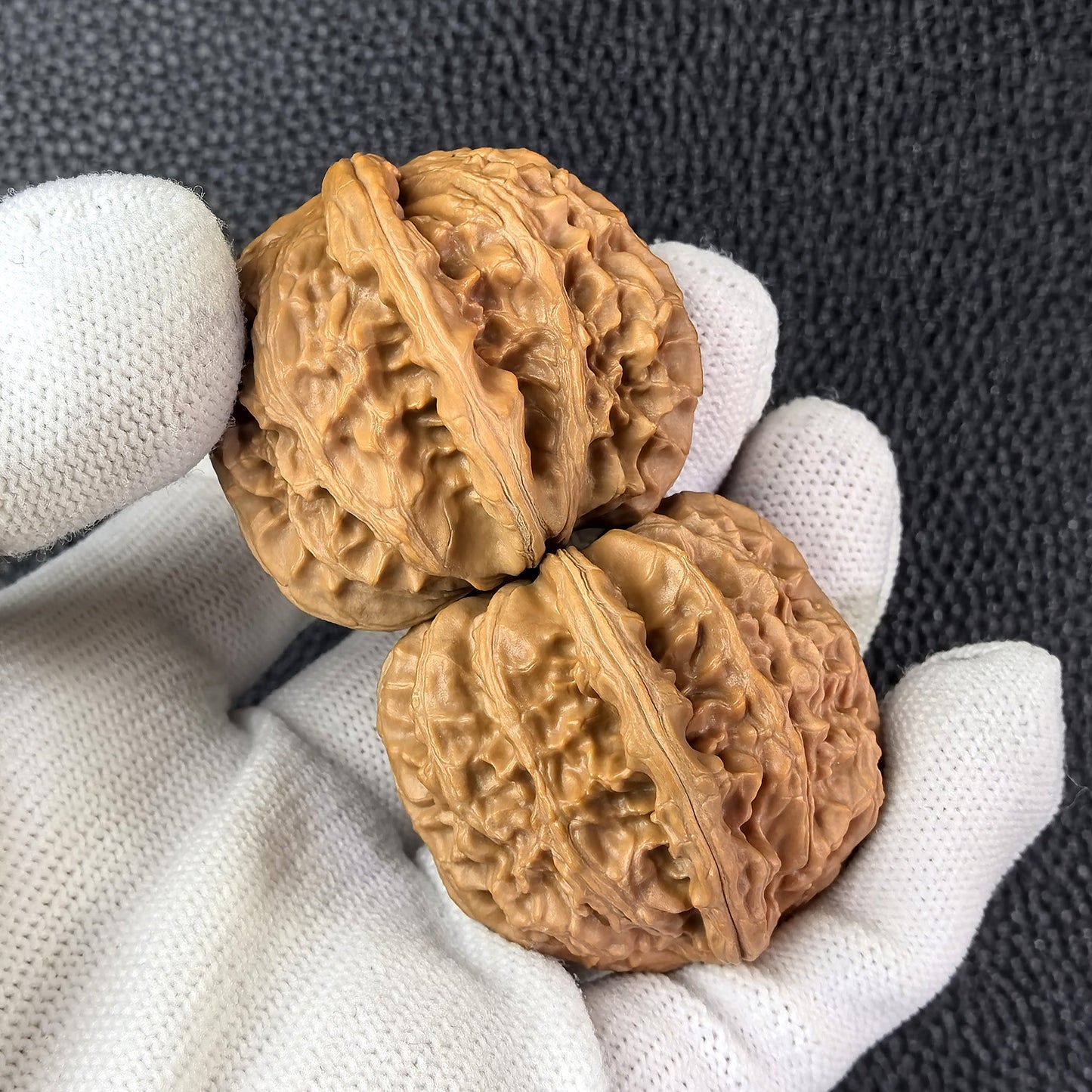 The "White Lion" (Bai Shi Zi) Pair | 40.0mm x 39.0mm | BSJ-405 - ThePatinaProject