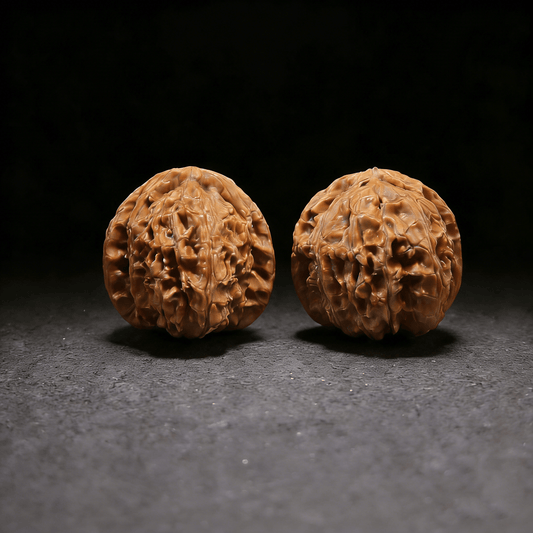 The "White Lion" Orb (Qiu Bai) – 40mm Perfectly Round Pair | WS-10 (Actual Item Pictured) - ThePatinaProject